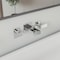 Alfi Brand Polished Chrome Widespread Wall Mount Modern Waterfall Bathroom Faucet AB1796-PC - alternate 1